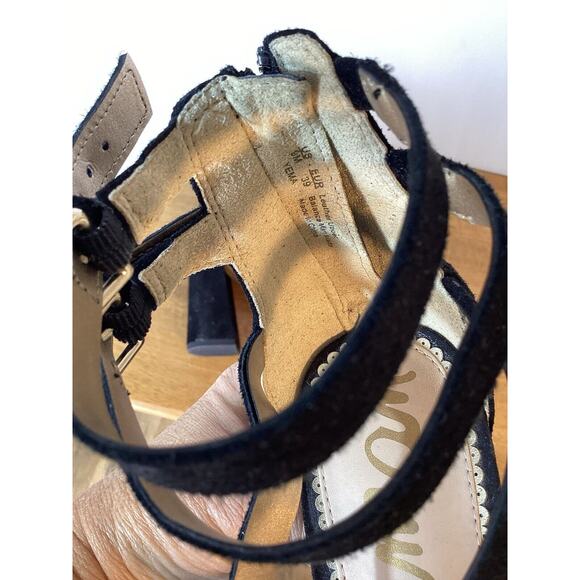 Sam Edelman Black Strappy Heels - Picture 10 of 10